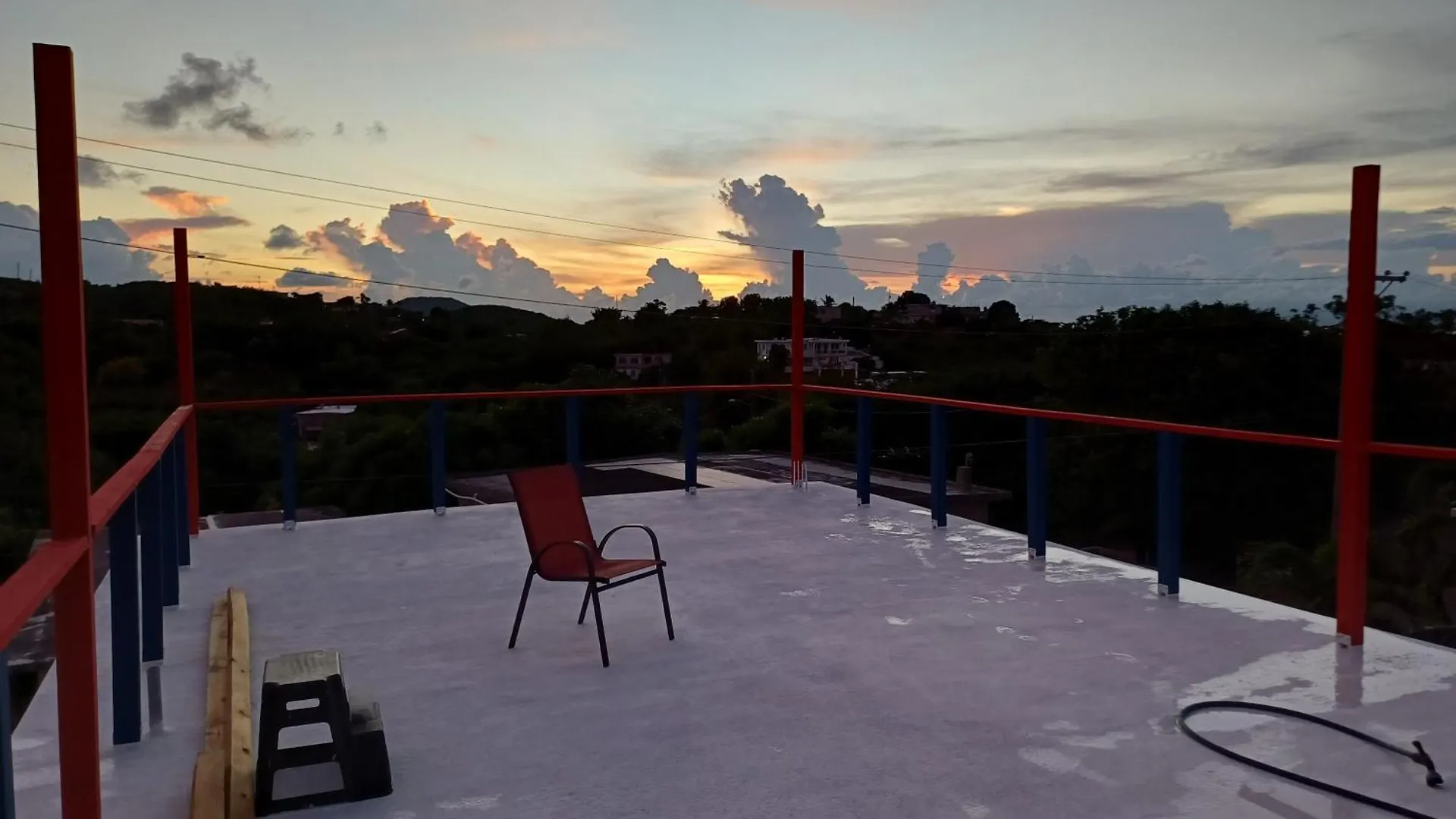 Luxury tent Rooster Run Glamping Camping Has Rooftop And Off The Ground Glamping Experience For 1 To 16 In A Single Tent And Views Of The Rain Forrest And To Culebra Across The Atlantic Ocean W Tents, Linens, Deluxe Air Beds, Warm Shower And More At A Great Pric Vieques Puerto Rico