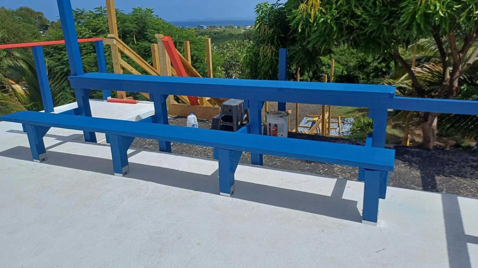 Rooster Run Glamping Camping Has Rooftop And Off The Ground Glamping Experience For 1 To 16 In A Single Tent And Views Of The Rain Forrest And To Culebra Across The Atlantic Ocean W Tents, Linens, Deluxe Air Beds, Warm Shower And More At A Great Pric Vieques Luxury tent